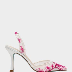 PATCH FUCHSIA Pointed-Toe Heel