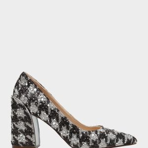 JODY HOUNDSTOOTH Pointed Toe Heel