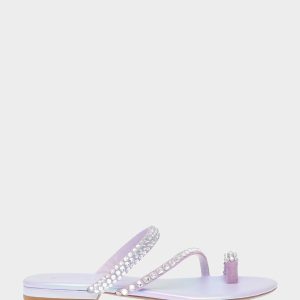 SILAS LAVENDER Strappy Sandals