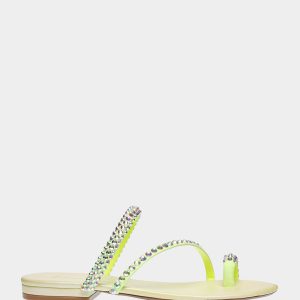 SILAS LIME Strappy Sandals
