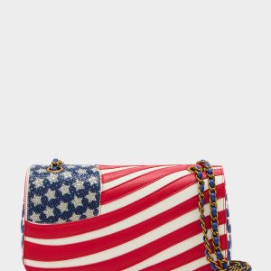 FREEDOM FLAP CONVERTIBLE BAG MULTI Women's American Flag Handbag