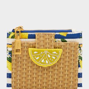 ZEST FOR LIFE WALLET NATURAL Bifold Lemon Women's Wallet