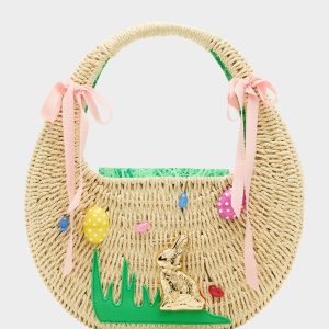 ON THE HUNT WICKER BAG NATURAL