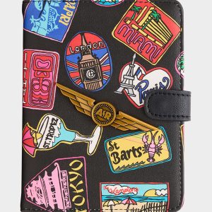 JET SET PASSPORT CASE MULTI Women's Multi-Colored Passport Case