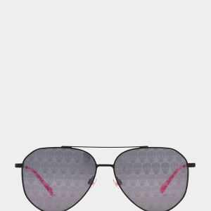 THE FINE PRINT SUNGLASSES BLACK