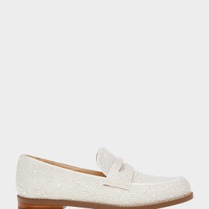ARON IVORY Pearl Loafers