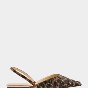 VANCE LEOPARD Slingback Flat