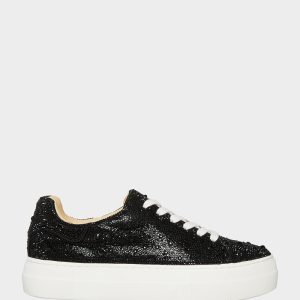 SB-SIDNY BLACK Rhinestone Sneaker
