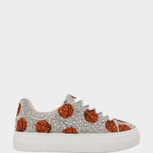 SB-SIDNY BASKETBALL Women's Rhinestone Basketball Sneaker