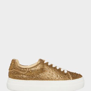 SB-SIDNY GOLD Rhinestone Shoes