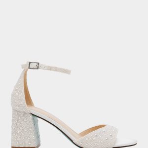 KAMI PEARL Block Heel Open Toe Women's Heel