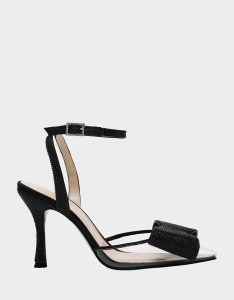 HART BLACK Bow Heels